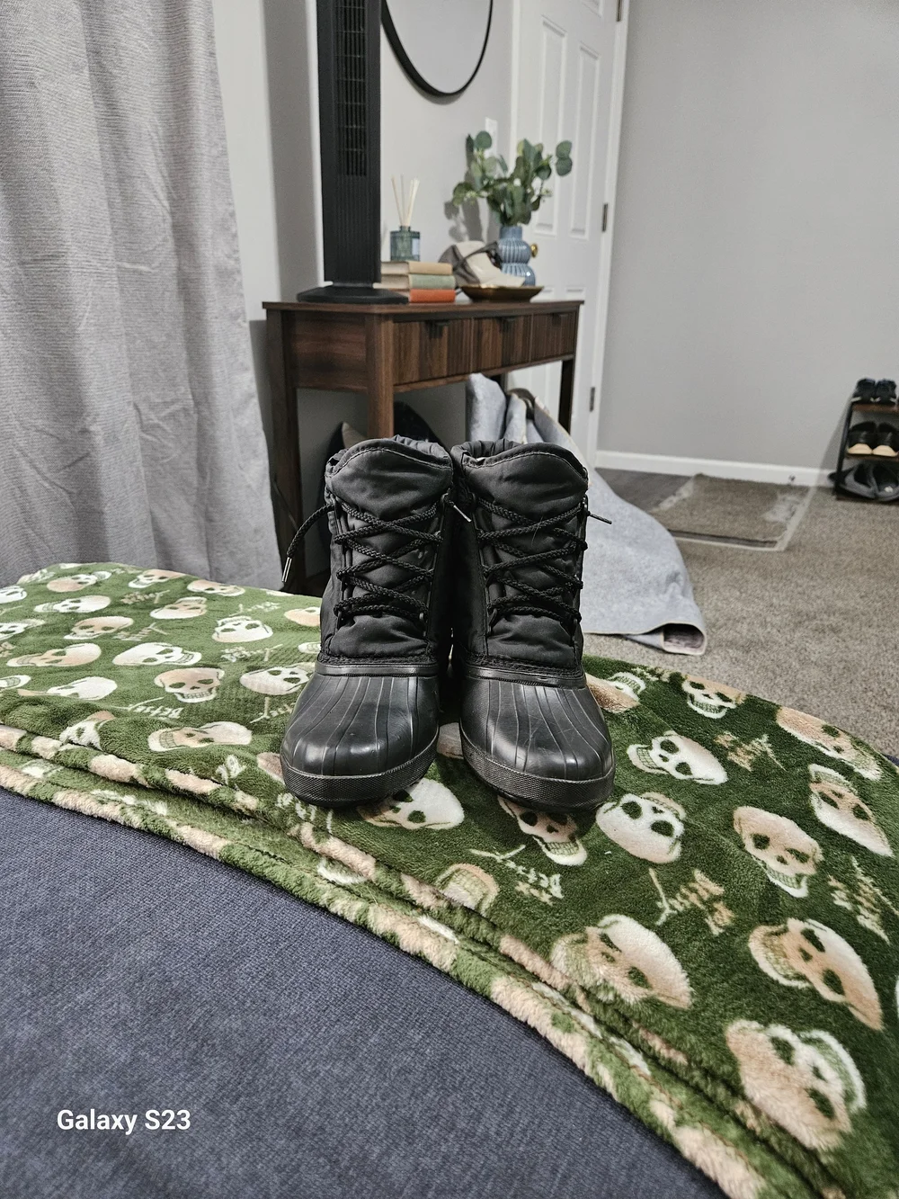 Sorel Winter Boots Women's 8 Black Waterproof Insulated Snow Boots Made in Canad